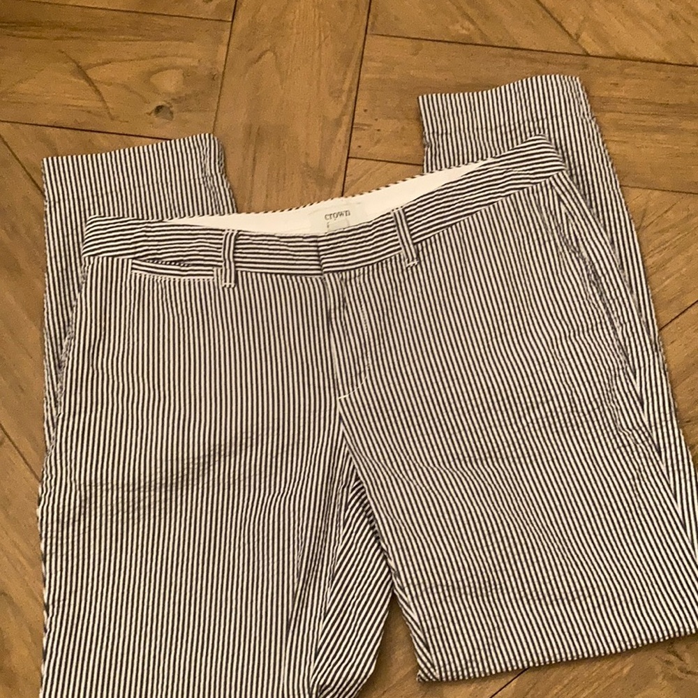 Seersucker pants! 8